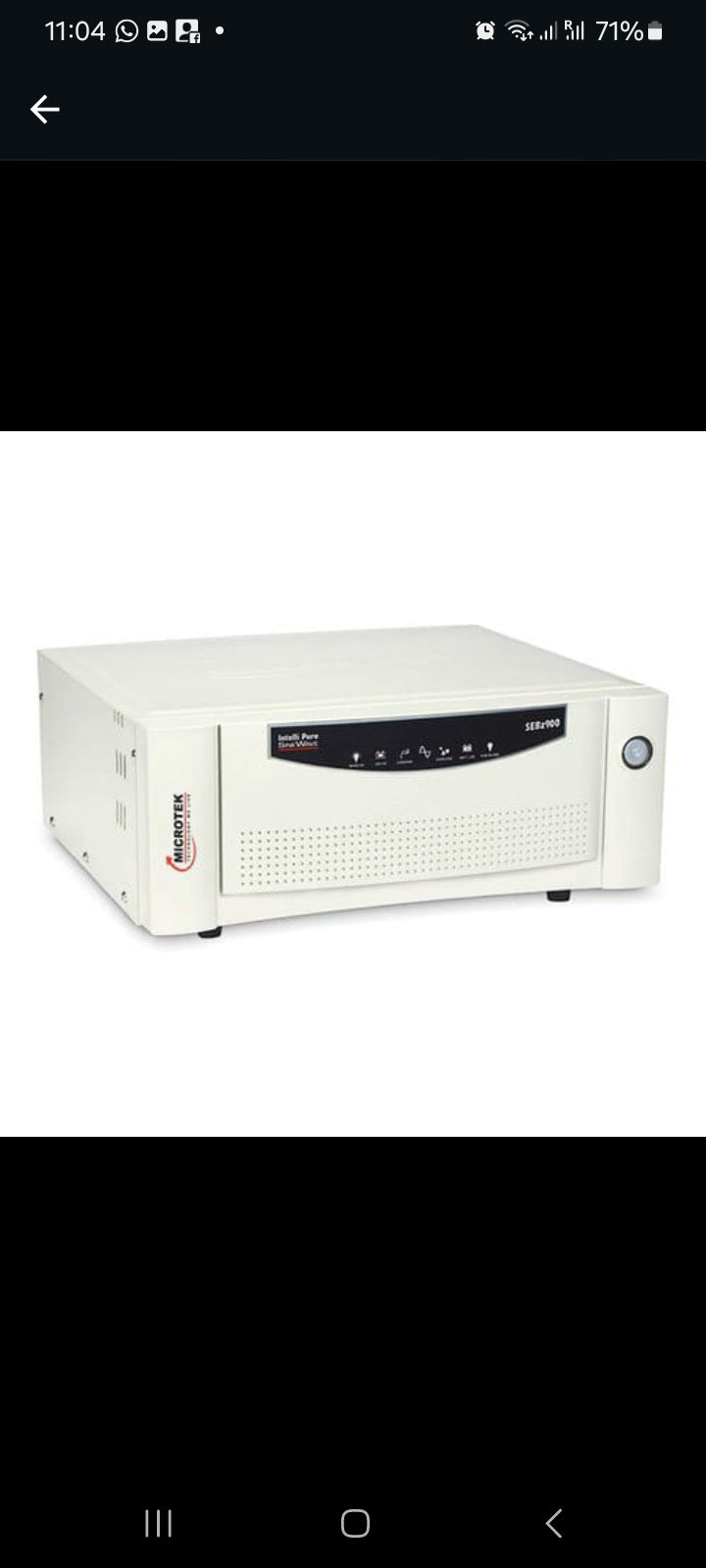 12v 1kva Microtec inverter