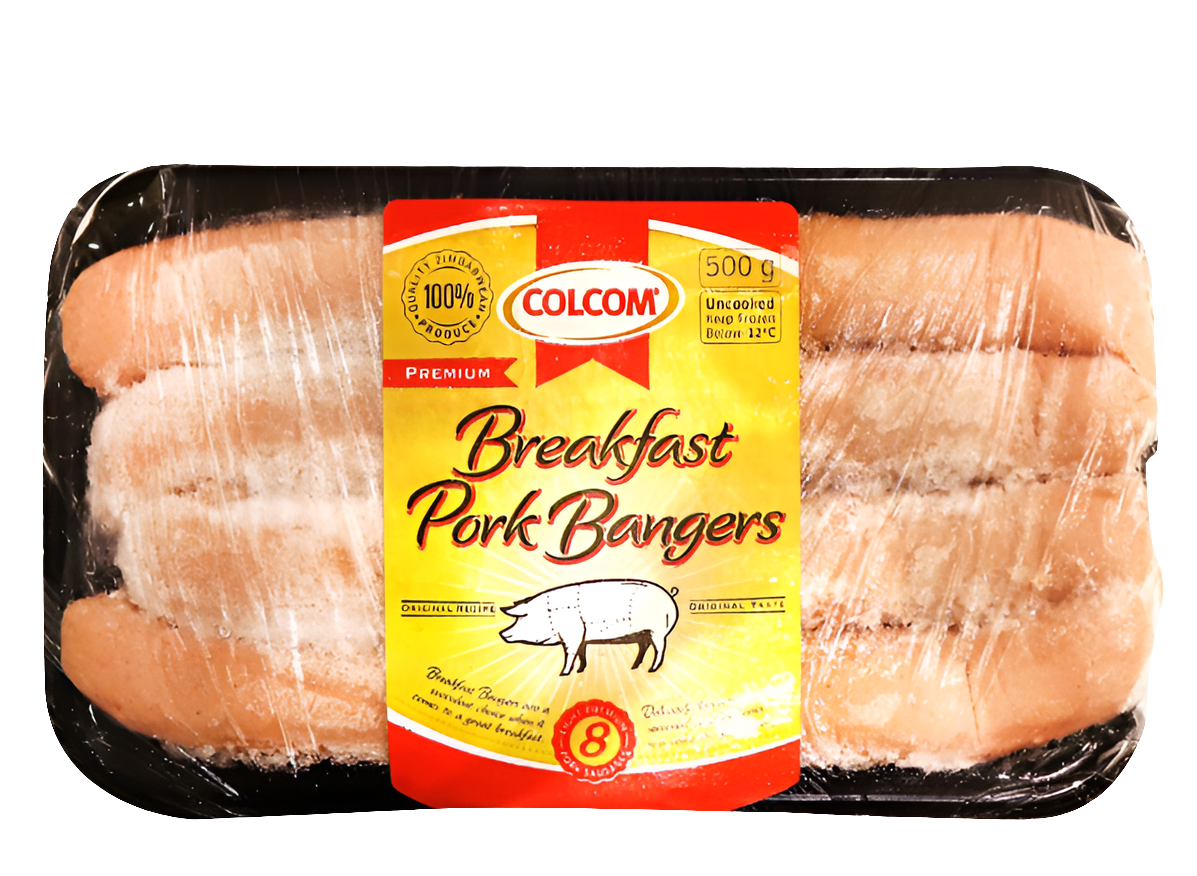 Breakfast pork bangers
