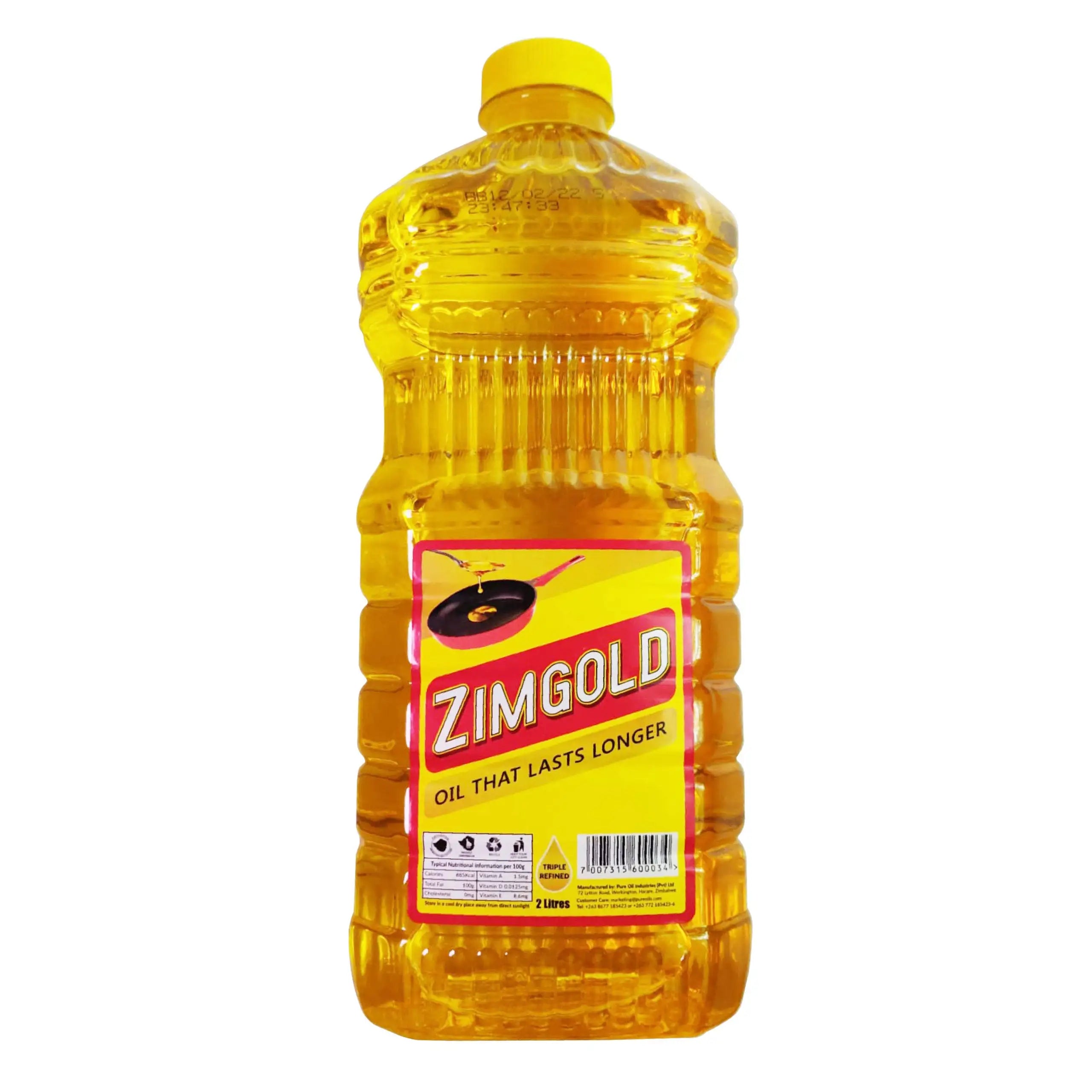 Zimgold cooking oil  2L