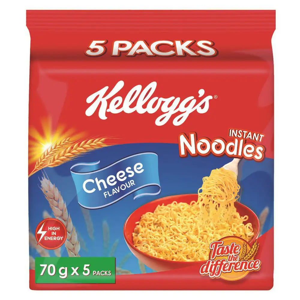 Kellogs Cheese Instant Noodles Prepack (Pack of 5)